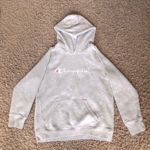 Champion gray sweatshirt XL kids size